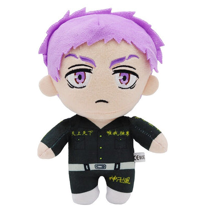 20cm Tokyo Revengers Plush Stuffed Toys Mikey Draken Hanagaki Takemichi Anime Figure Kawaii Dolls Kids Birthday Christmas Gifts