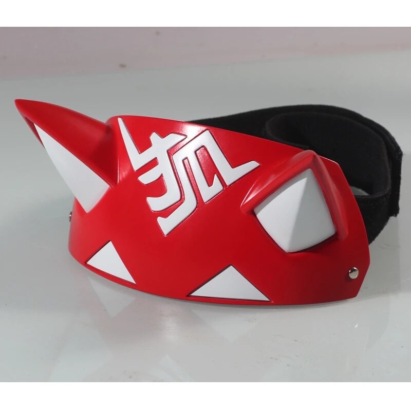 Anime Game Overwatch 2 Cosplay Kiriko Fox Mask Headband Adult Women Men New Funny Red Mask Halloween Christmas Party Gift Prop