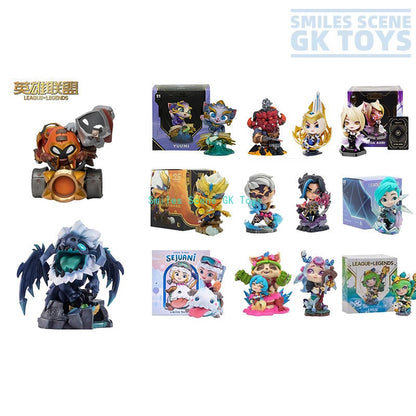 In Stock 100% Orginal All League of Legends Character Figures S12 Professional League Limited IG Teams Full Set ZOE K/DA LULU