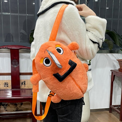 Pochita Slipper Plush Backpack Blanket Cloak Chainsaw Chain Saw Man Kawaii Cosplay Dog Bag Japan Anime Plushie Christmas Gift