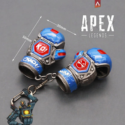 20pcs Apex Legends Heirloom Octane Game Keychain Weapon Butterfly Knife Biwon Blade Legacy Spear Kunai Raven Bite Model Kid Toys