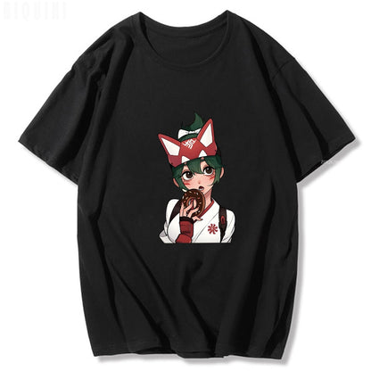 Anime Overwatch 2 T Shirts Manga T Shirt Graphic Kawaii Men/women T-Shirts Hip Hop Sweatshirt Summer T-shirt Cotton TShirt