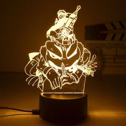 Anime Naruto Uzumaki LED Night Light  Kakashi Table lamp Toys Hatake Akatsuki Figures 3d Lamp Toys Birthday&amp;ChristmasGift