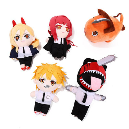 New Anime Chainsaw Man Plush Toy Pochita Pendant Keychain Plush Dolls Soft Pillow Collection Cosplay Birthday Gift for Kids