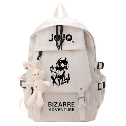 Anime Jojo's Bizarre Adventure Golden Experience Backpack Teenagers Schoolbag Students Book Bag Pocket Backpacks For Girls Boys