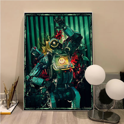 Apex Legends Game Anime Posters Kraft Paper Sticker DIY Room Bar Cafe Nordic Home Decor