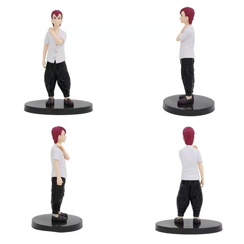 5pcs/set Tokyo Revengers Anime Figure Hanagaki Takemichi Mikey Draken Matsuno Chifuyu Baji Keisuke PVC Action Figure Model Doll