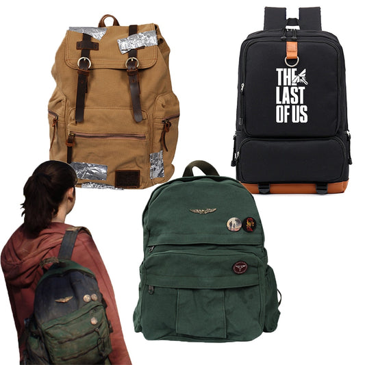 The Last of Us Ellie Cosplay Backpack Boys Girls School Bag Rucksack For Male Female Joel Ellie Roleplay 3D Print School Bag