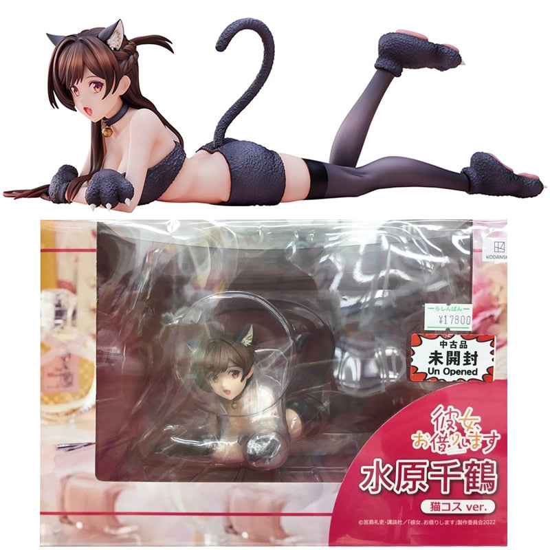 In Stock Original UnionCreative UC Ichinose Chizuru Cat Cos Ver Rent Girlfriend Anime Figure Model Collectible Action Toys Gifts