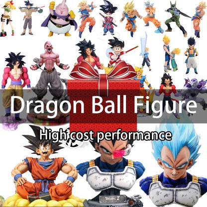 Dragon ball  Figure 5cm Anime Figure Blind Box Mystery Box  Figure Lucky Box Son Goku Vegeta Anime Gogeta Mini Cute Figure