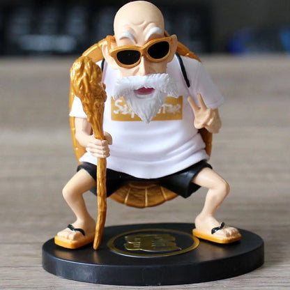 Anime Dragon Ball Z Model Fashion Style Version Master Roshi Kame Sennin PVC Collection Decoration Action Figures Toys Kid Gift