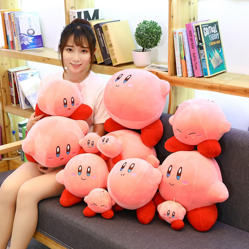 Anime Kirby Cartoon Plush Doll Pillow Doll Stuffed Animal Children&#39;s Kawaii Game Home Decoration Toys For Kids Birthday Gift