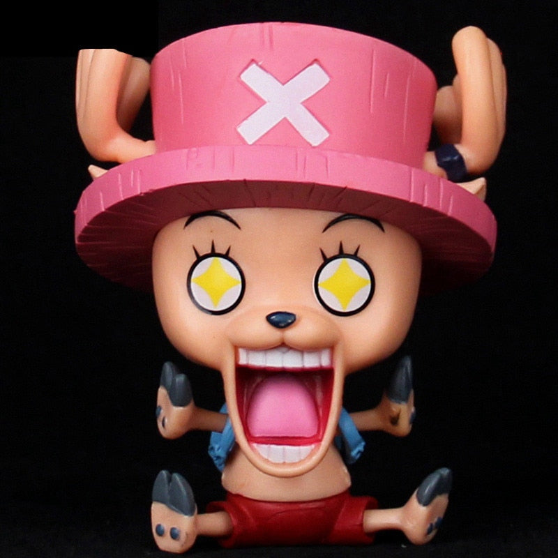 11cm Anime One Piece Action Figure Tony Tony Chopper Candy Cake Kawaii Figurine Pvc Collectible Model Toys For Kid Birthday Gift