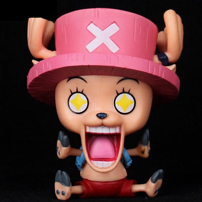 11cm Anime One Piece Action Figure Tony Tony Chopper Candy Cake Kawaii Figurine Pvc Collectible Model Toys For Kid Birthday Gift