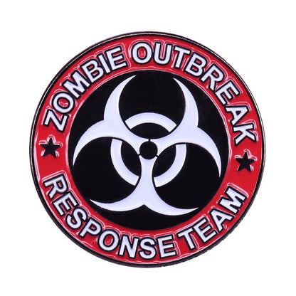 Biohazard Countermeasure Service Evil Resident Enamel Pin Custom Brooch Lapel Badges Fashion Accessories Jewelry Gifts Wholesale