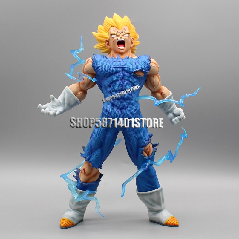 25cm Dragon Ball Z Majin Vegeta Figure Self-destruct Majin Vegeta Action Figure PVC Anime Model Collection Statue Toys Gifts