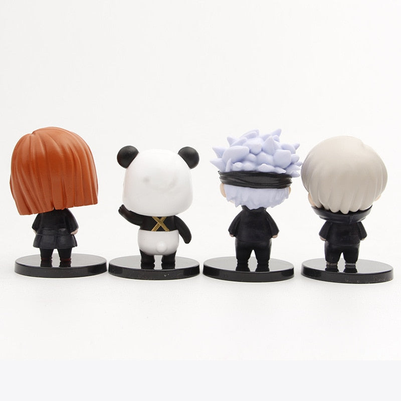 Anime Jujutsu Kaisen Figure Cute Version 8 Style Model Itadori Yuji Gojo Satoru Pvc Action Figure Modle Toys Kids Birthday Gifts